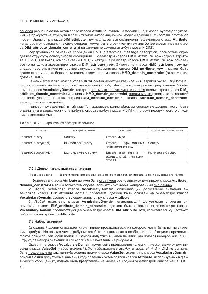 ГОСТ Р ИСО/HL 7 27951-2016, страница 20